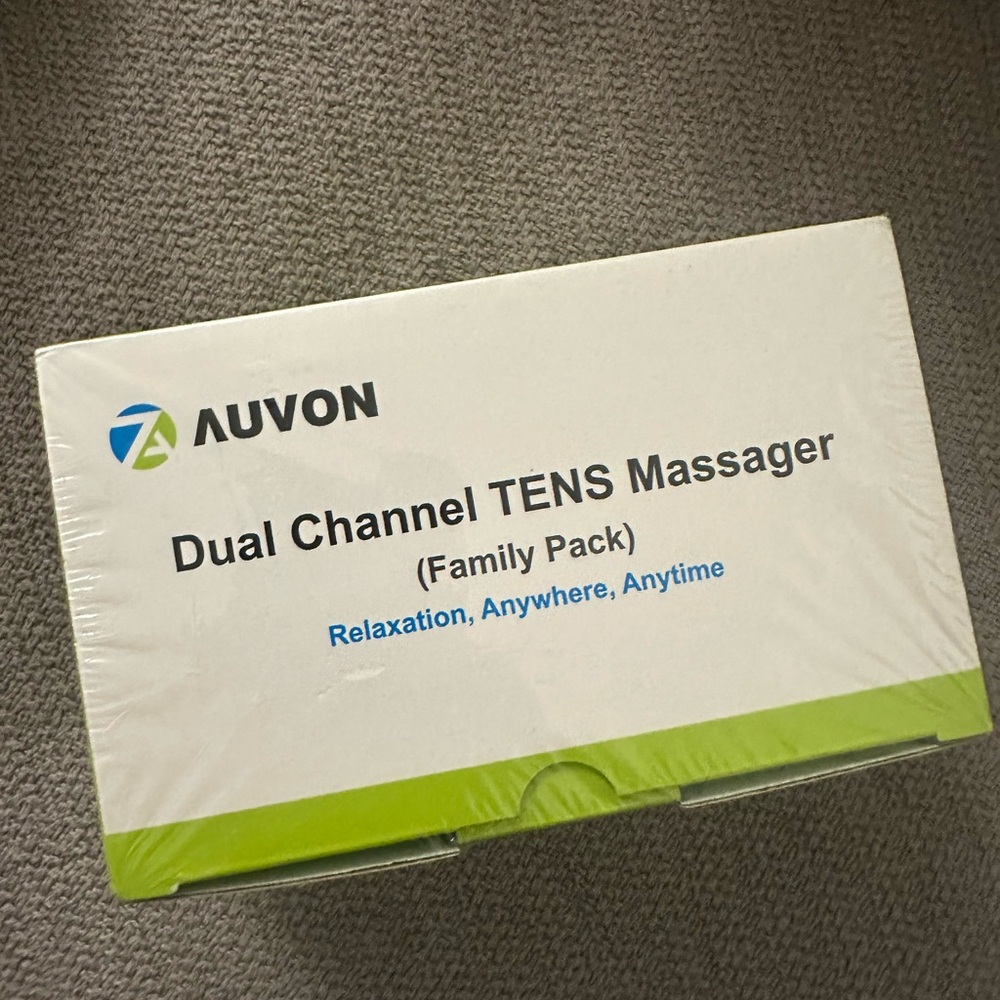 AUVON Dual Channel TENS Unit Muscle Stimulator (Family Pack) - Picture 8 of 10